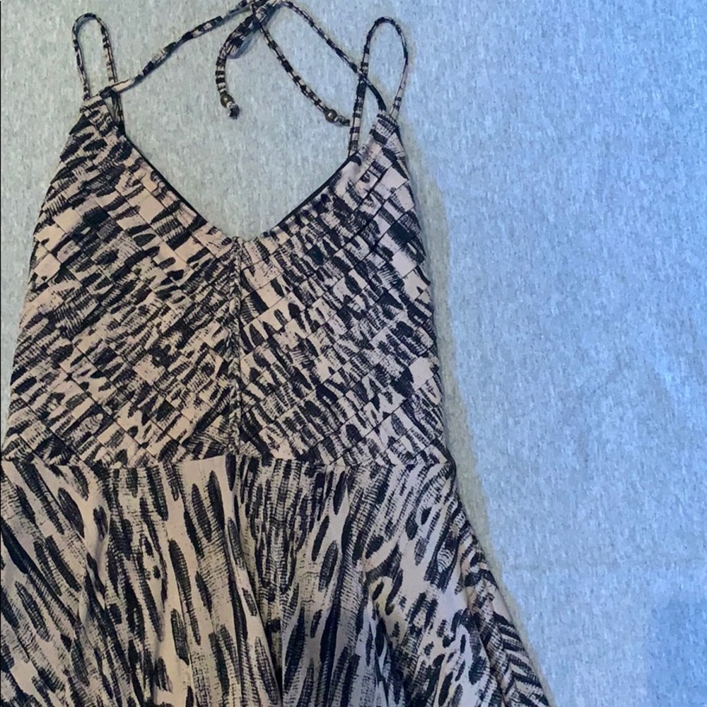 Jessica Simpson high low halter dress